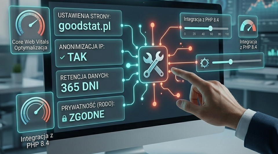 Widok panelu instalacji Systemu GoodStat